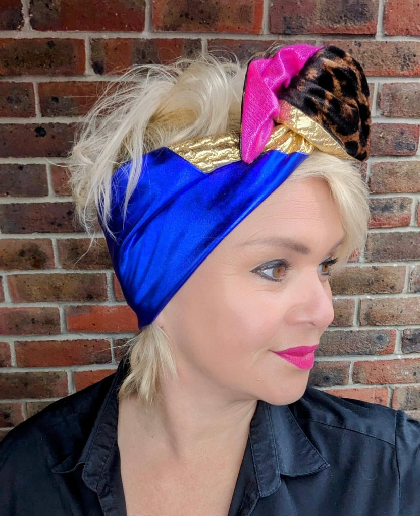 Metallic Headbands - Leopard - up to 2 week dispatch