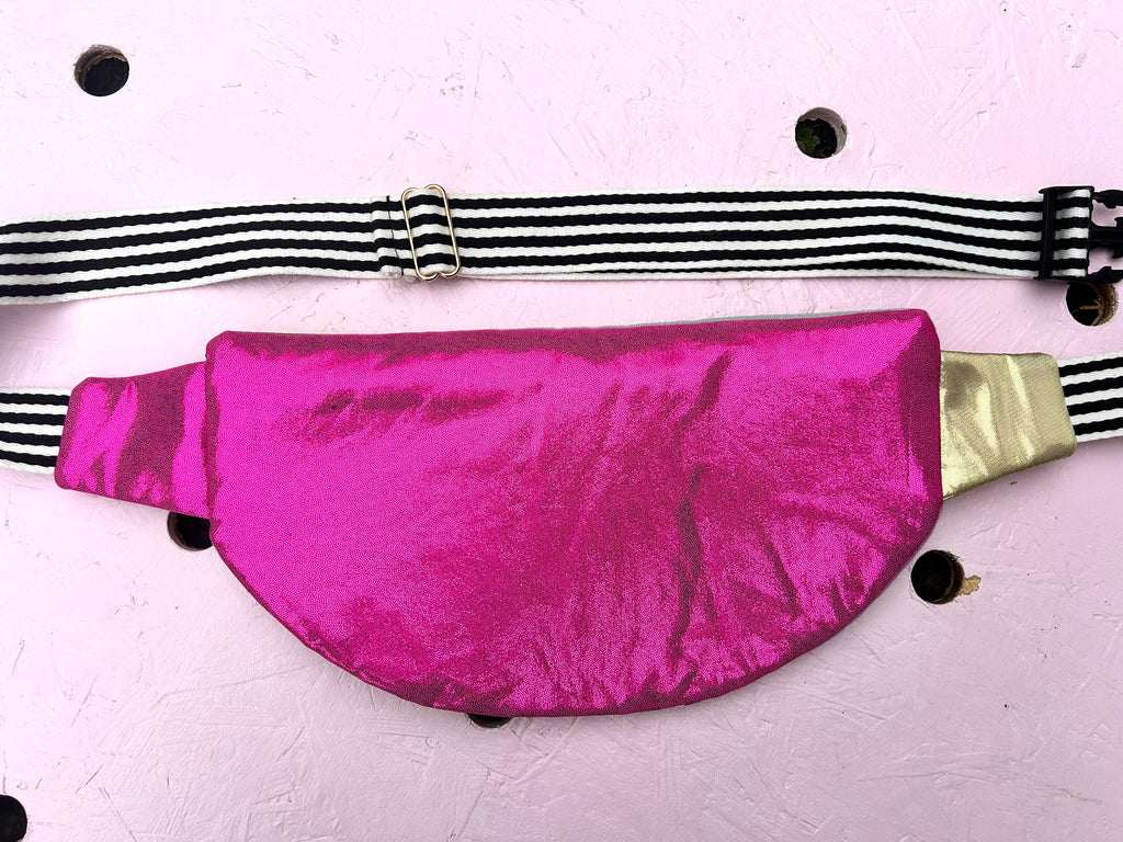 (505) One Off! - Bumbag - Light Denim/Squiggle/Gold/Lilac/Pink